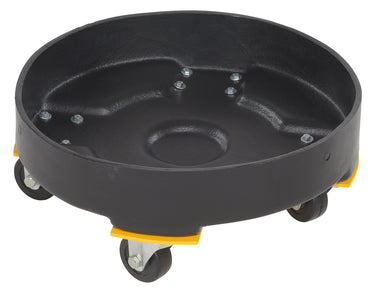 DRUM DOLLY HD POLY BLACK 30 GALLON